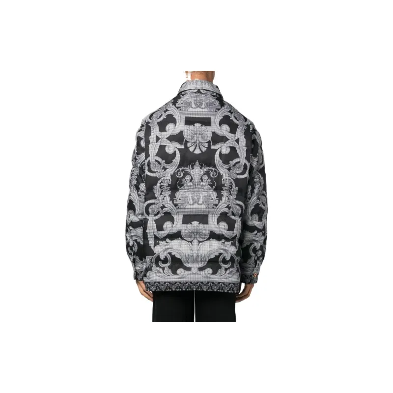 VERSACE Baroque Pattern Long Sleeved Jacket-2