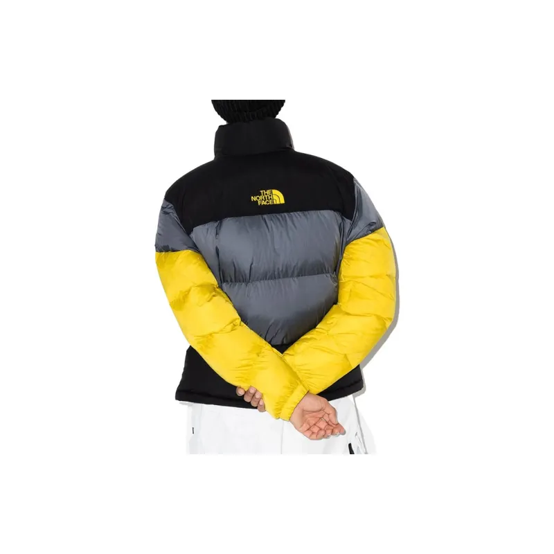 THE NORTH FACE Down Jackets Men Black Gray Yellow-3