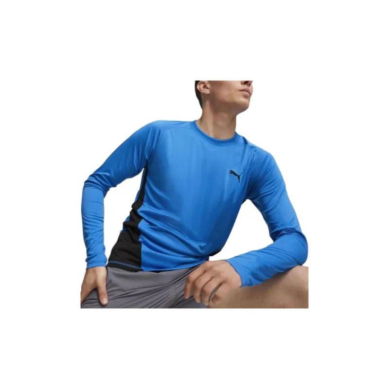 PUMA T-Shirts Men Royal Blue-2