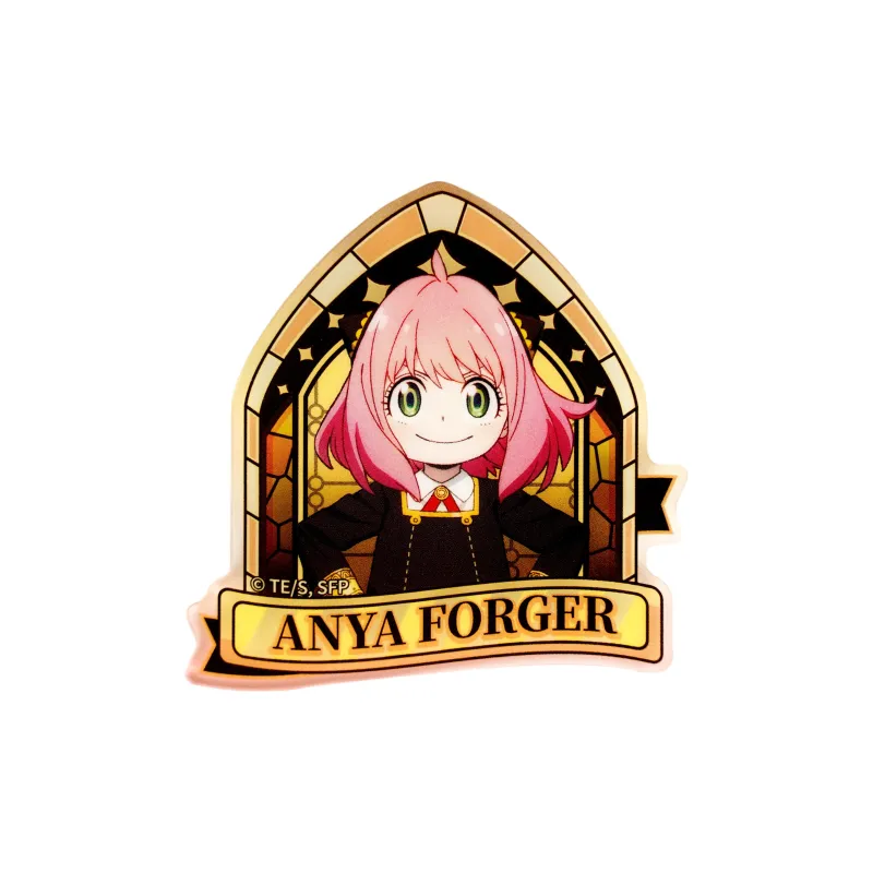 Nullset Anya Forger & Bond Forger SPY X FAMILY Collection Third Edition, Anya Jolande Fudge Badge Badges-3