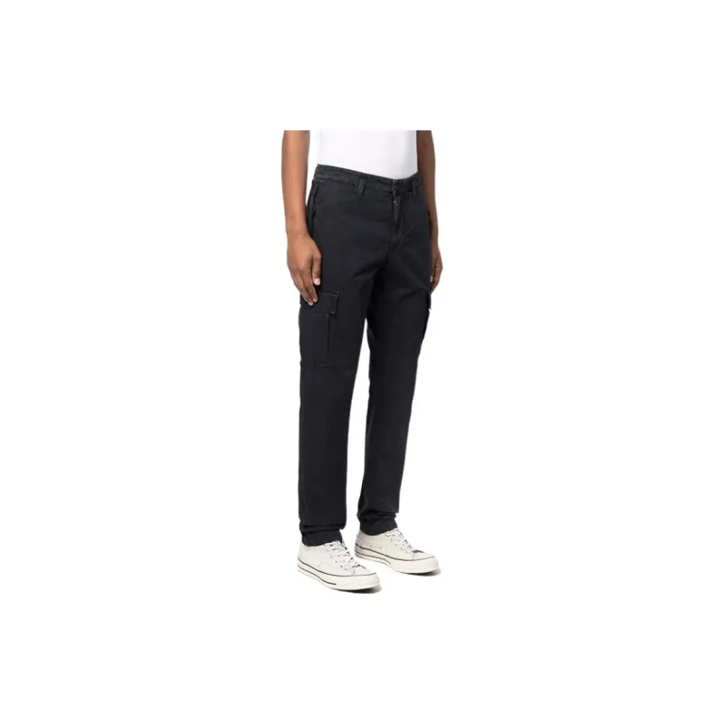 STONE ISLAND SS22 Casual Pants Men's Black-3