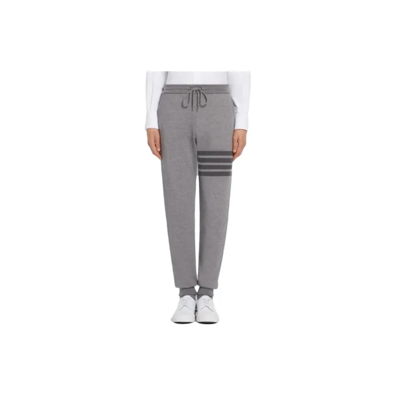 THOM BROWNE 4 Bar Drawstring Track Pants-5