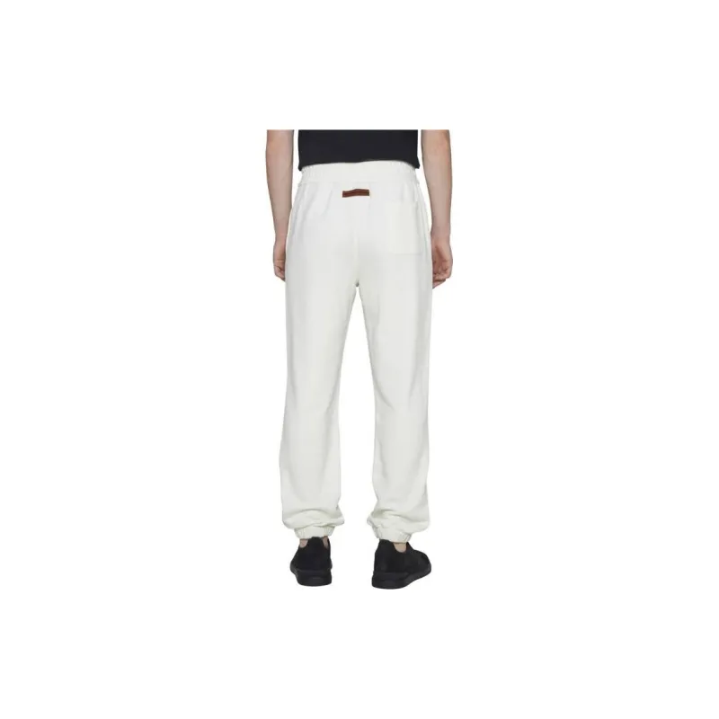 Zzegna Logo-lettering Cotton Track Pants-2