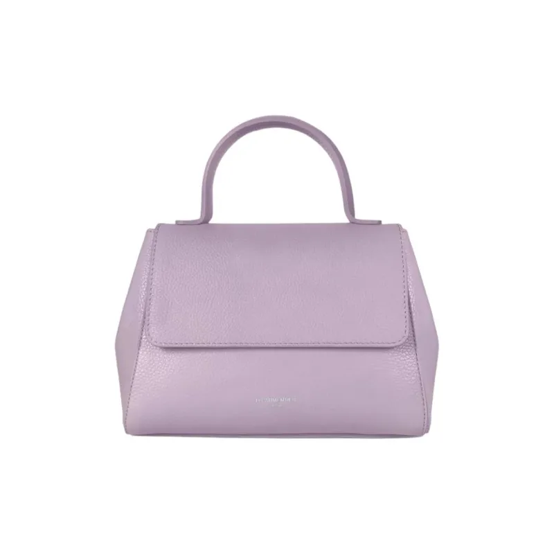 Le Parmentier Genuine Leather Shoulder Bag Crossbody Bag Handbag Regular Women's Light Purple-0