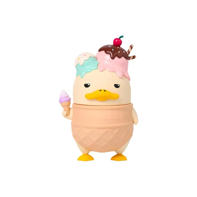 POP MART Duckoo Ice Cream YA Hang Tag Box 100% 7cm-0