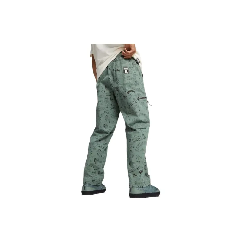 PUMA x RIPNDIP SS23 Casual Pants Men's Eucalyptus-3