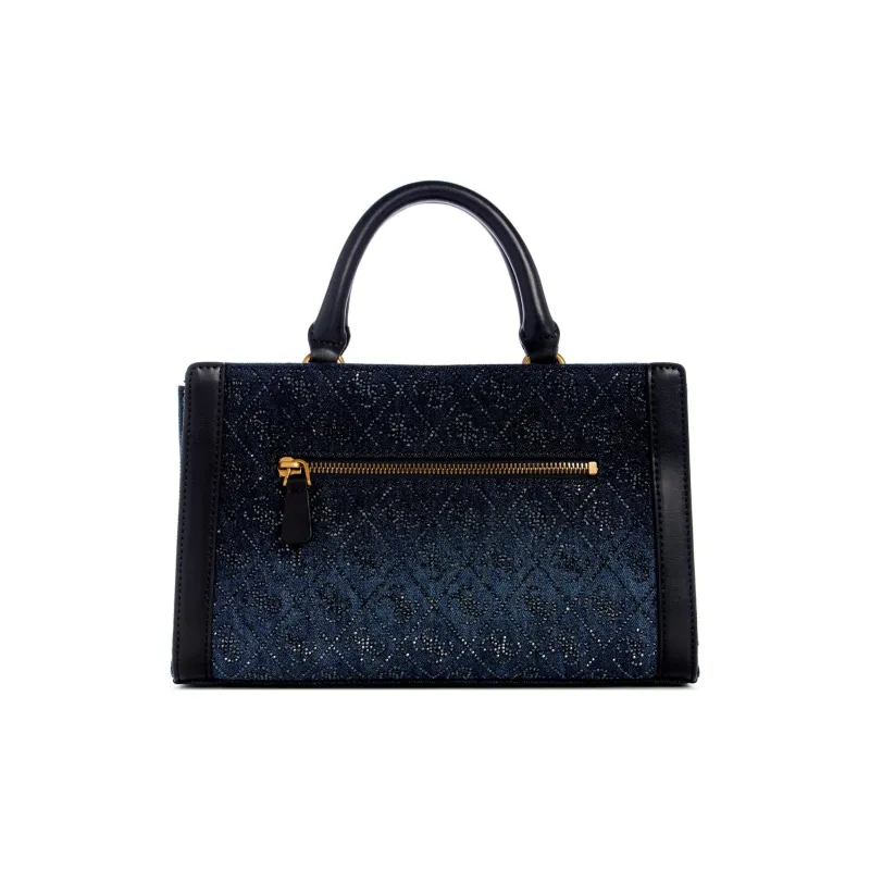 GUESS Denim Shoulder Bag Crossbody Bag Handbag Small Size Women's Dark Blue-2