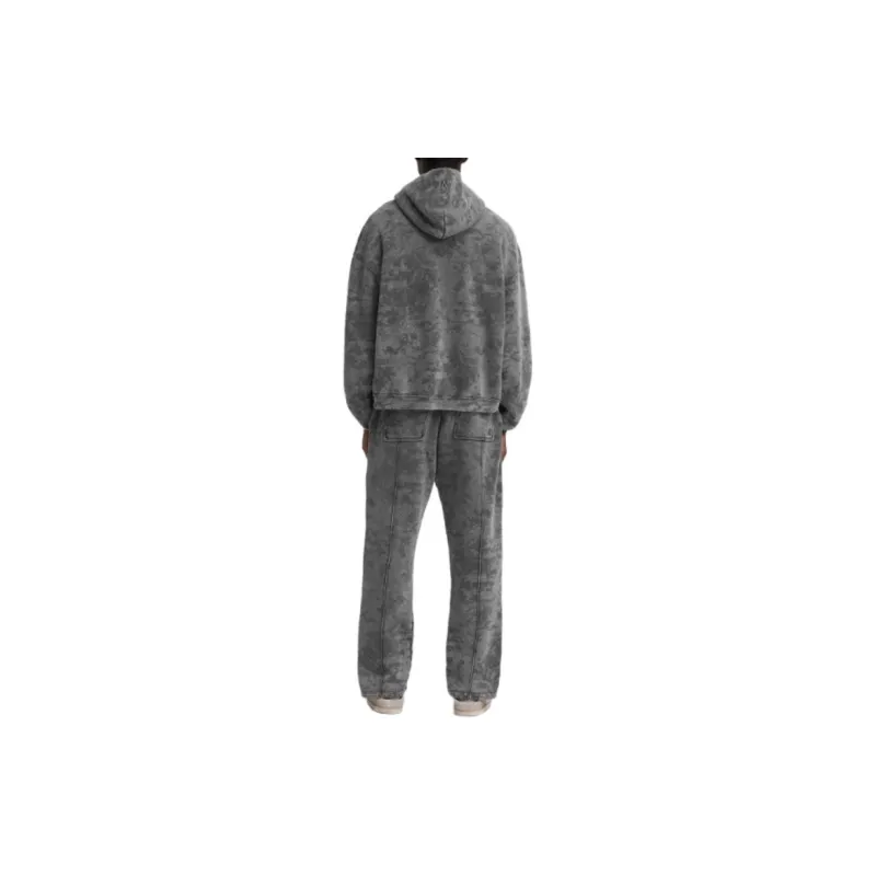REPRESENT Heavyweight Initial Zip Hoodie Sweatshirt Men's Gray-2