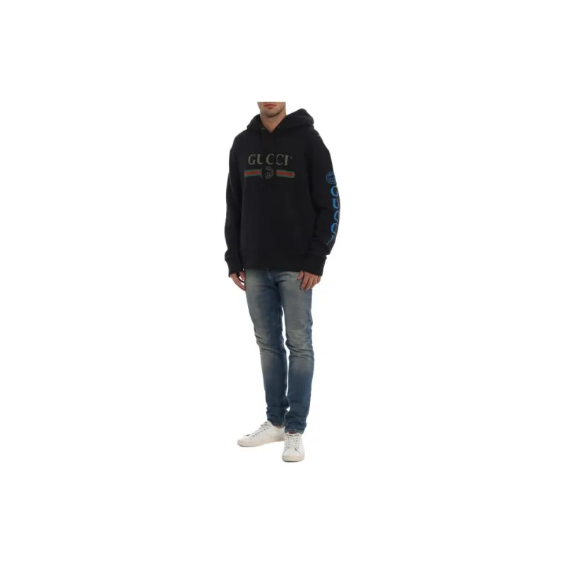 GUCCI Sweatshirts Men Black-1