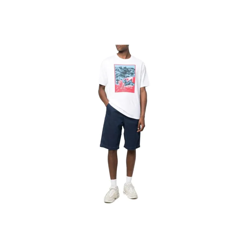 DIESEL Denim Shorts Men Navy Blue-1