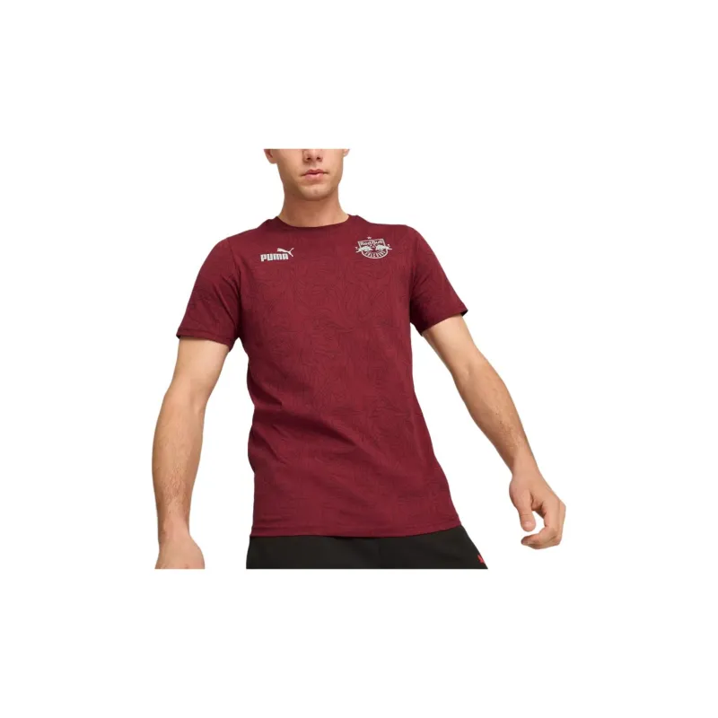PUMA RB Salzburg Series T-Shirt Men's Red Gray-3