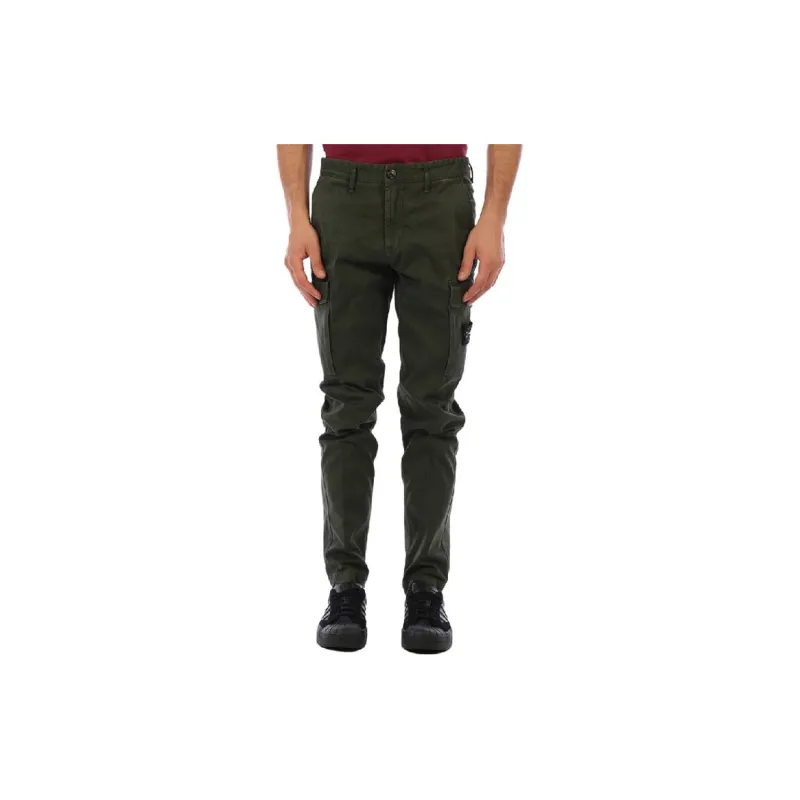 STONE ISLAND Cargo Pants Men Musk Green-2