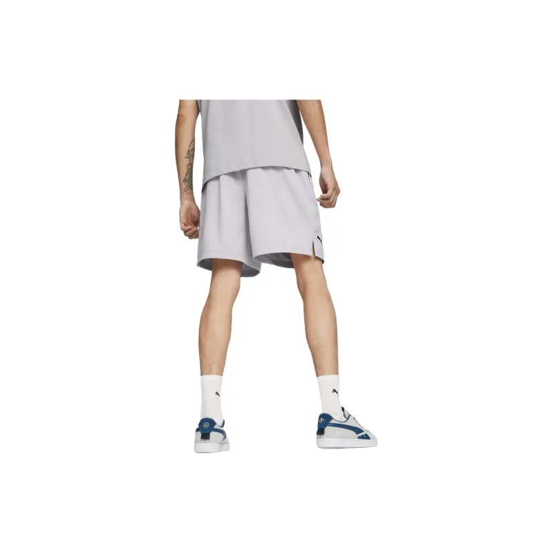 PUMA Mercedes-AMG Petronas Motorsport Sports Shorts Men's Silver-3