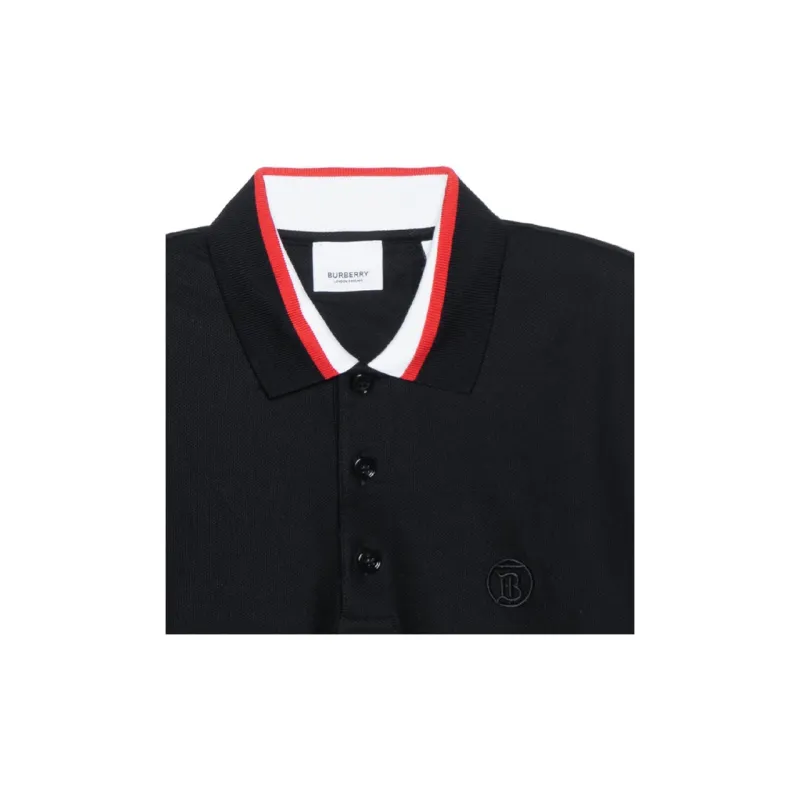 Burberry Monogram Motif Piqué Polo-5