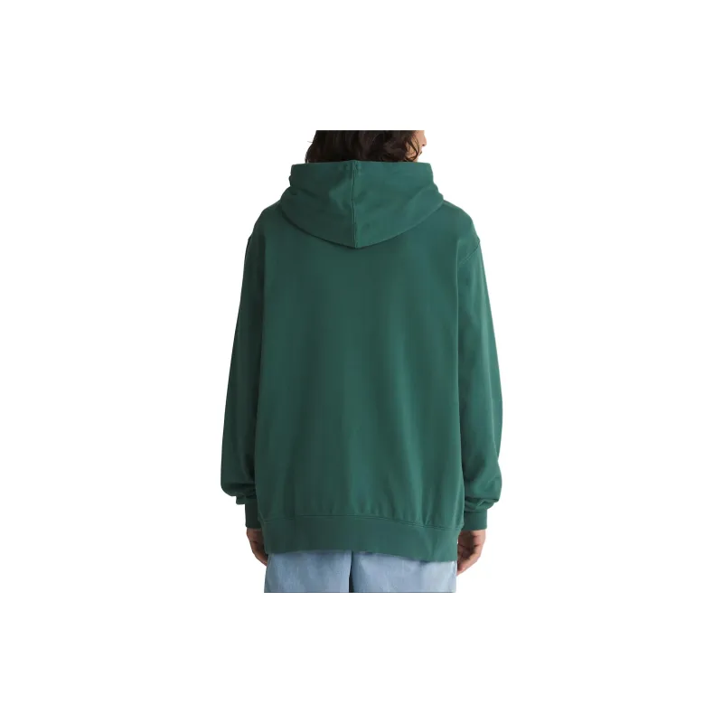 Vans Quoted Loose Pullover Hoodie Sweatshirt Men's Green-2