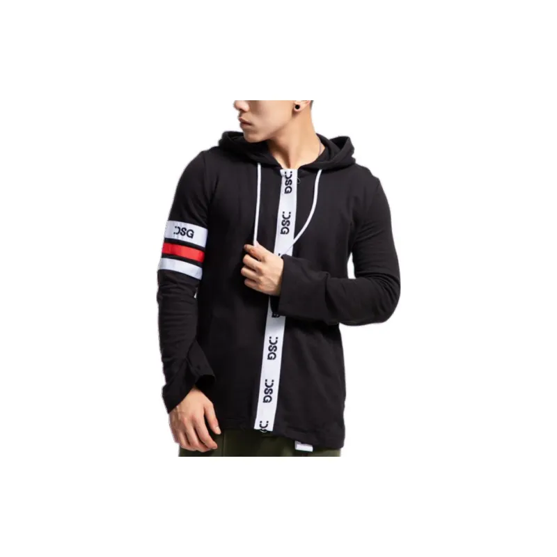 DSG DISGUSTO Sweatshirts Unisex Black Red-2