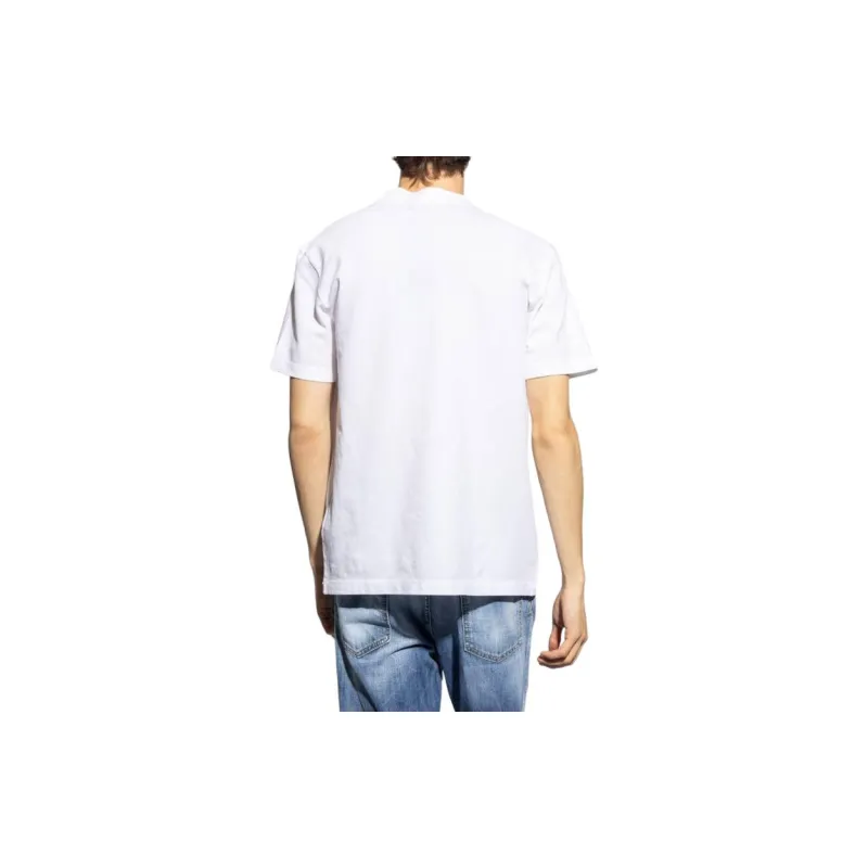DSQUARED 2 Logo Patch Crewneck T Shirt-2