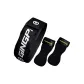 Two-Piece Set Black[Belt+Lifting Straps]