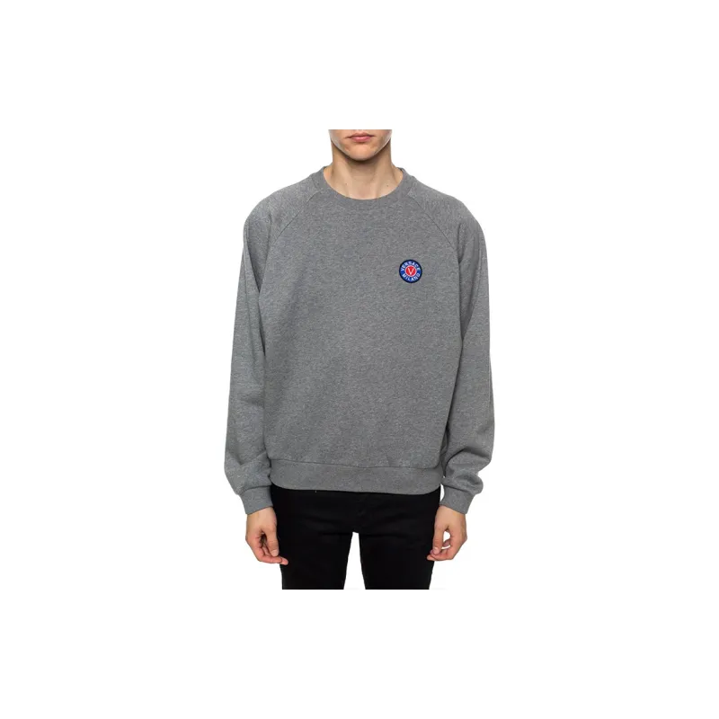 VERSACE Sweatshirts Men Gray-3