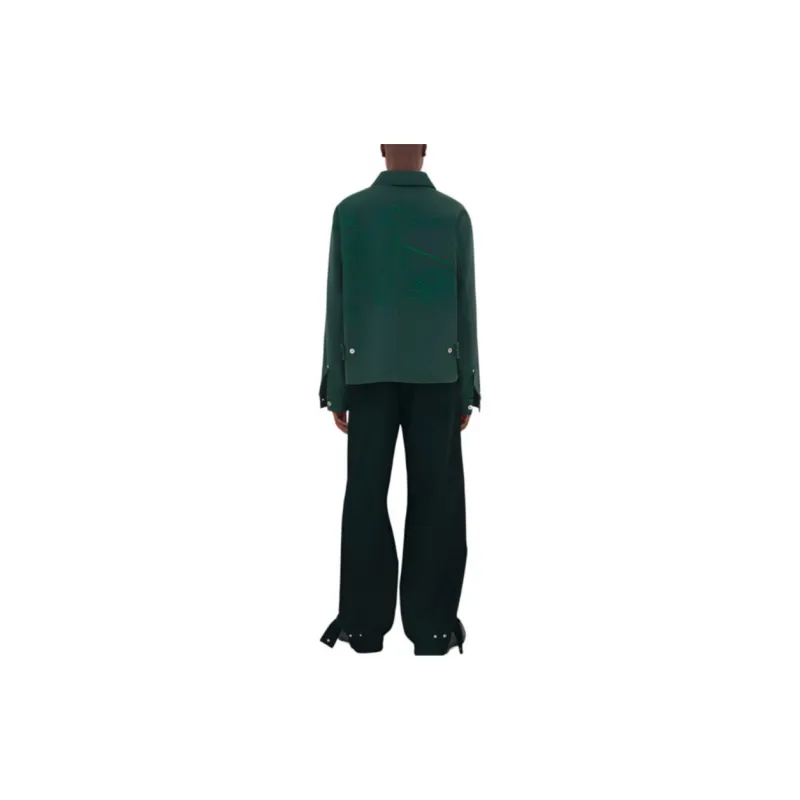 Burberry Embroidered Ekd Casual Overshirt-3