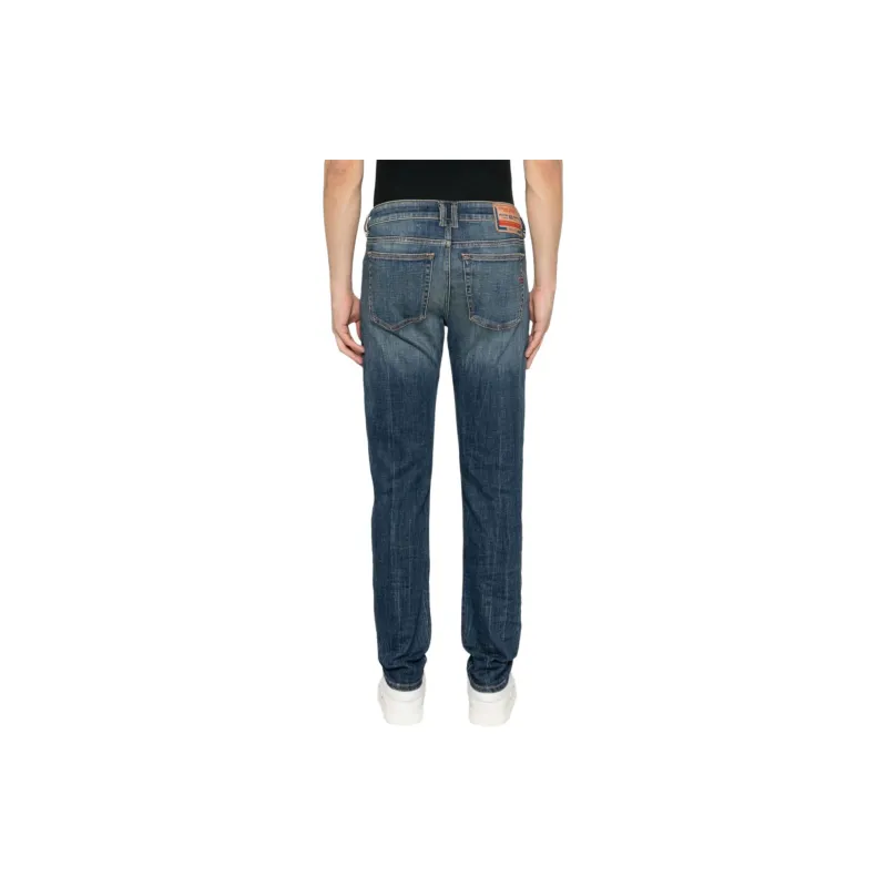 DIESEL 2005 D-Fining Mid-rise Tapered-leg Jeans-3
