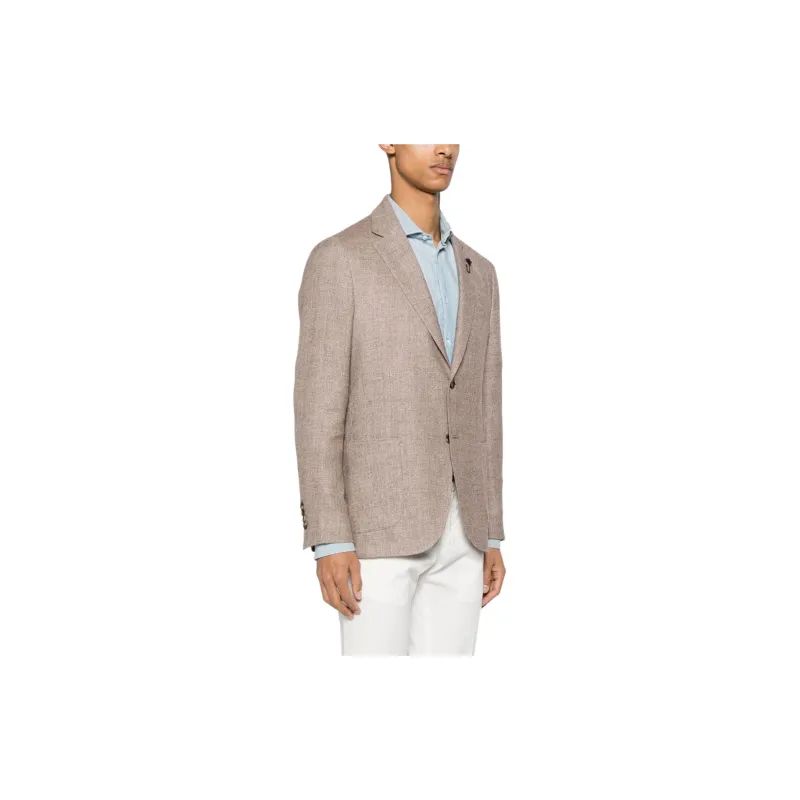 LARDINI Special Single Breasted Tailored Blazer-3