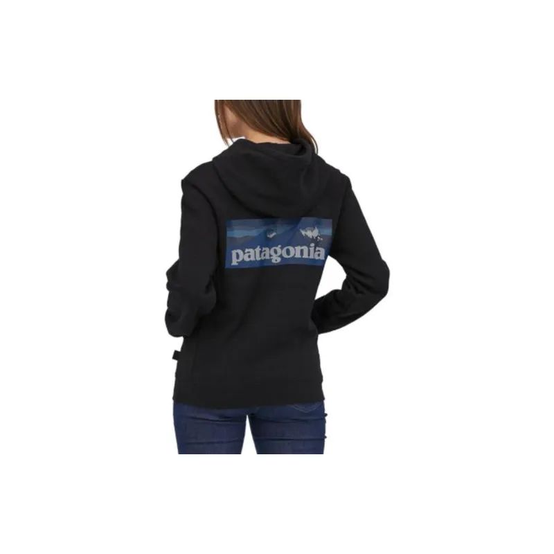 Patagonia Logo print Drawstring Hoodie-2