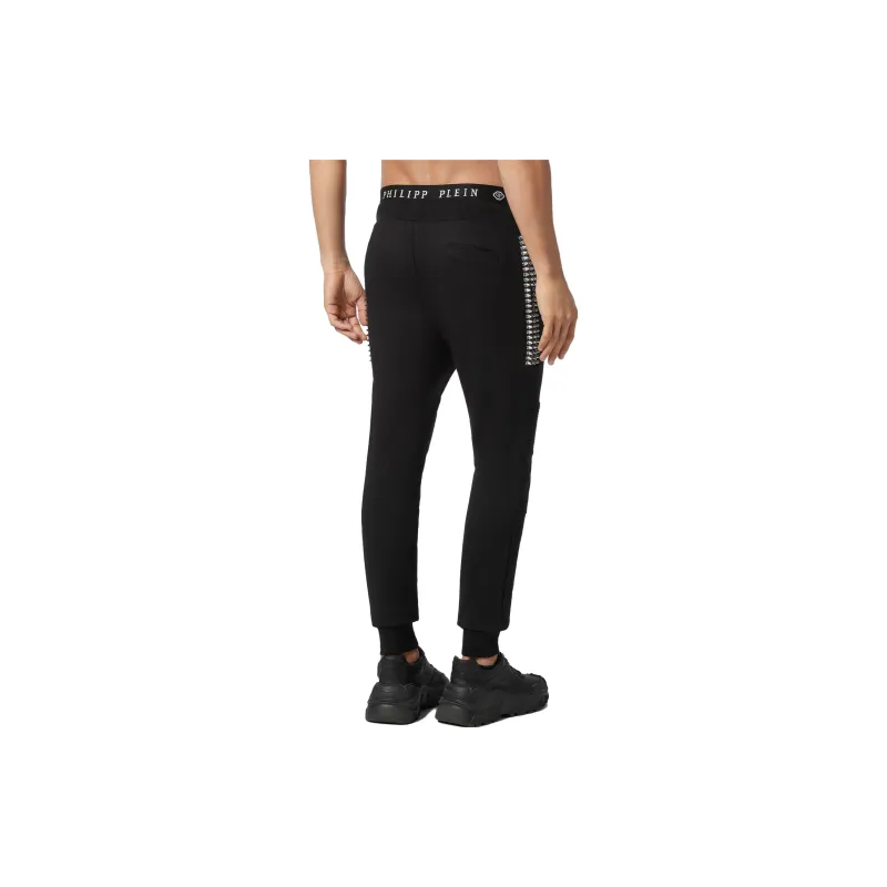 PHILIPP PLEIN Casual Pants Men's Black-3