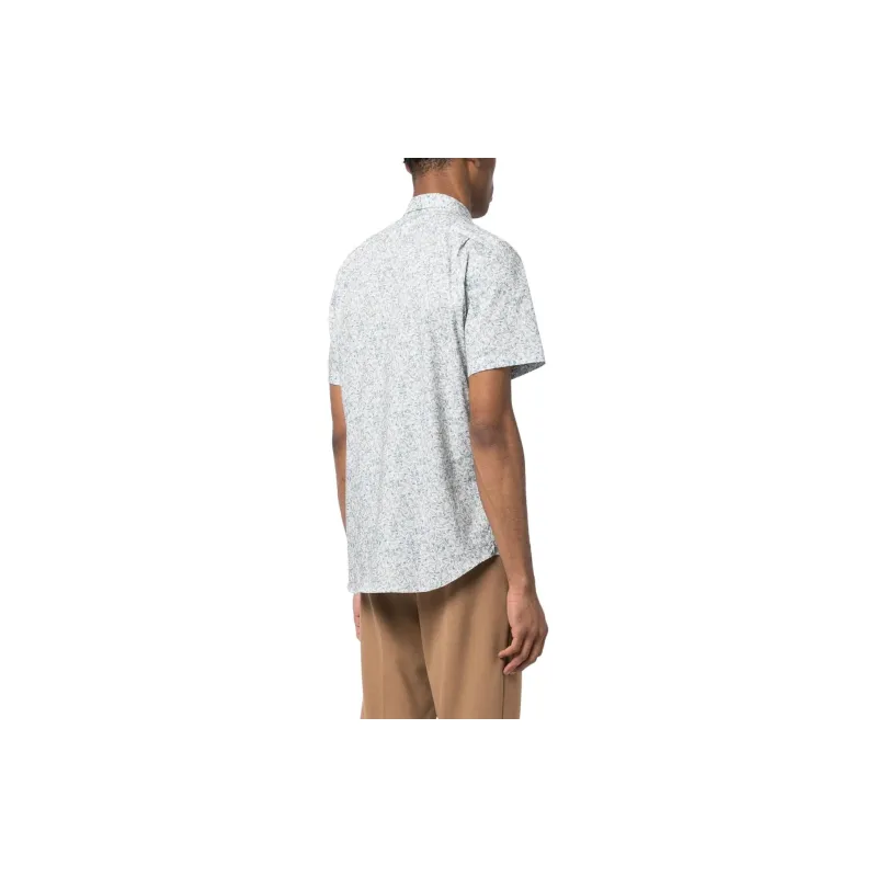 PS By Paul Smith Graphic Printed Curved Hem Shirt-2