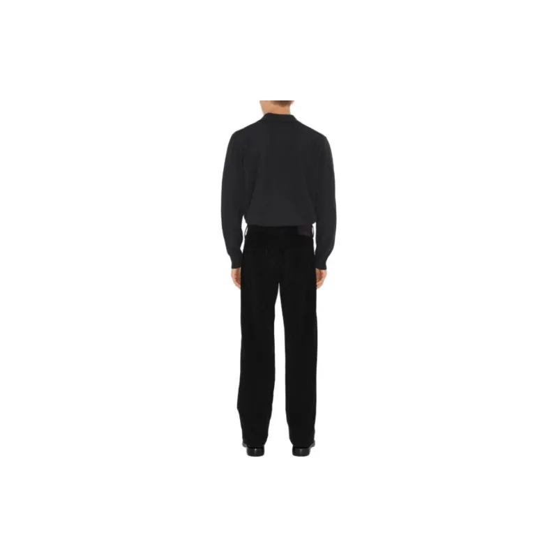 Burberry Polo Shirts Men Black-2