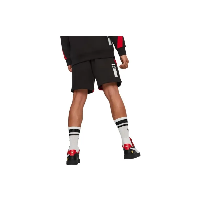 PUMA Scuderia Ferrari Casual Shorts Men Black-4