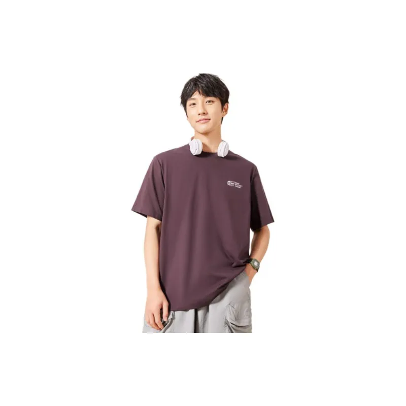 Erke Life Collection Sports Life Collection T Shirt Men's Truffle Brown-2