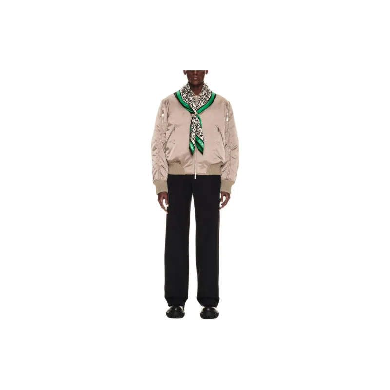 OFF-WHITE Virgin Wool Straight-leg Trousers-1