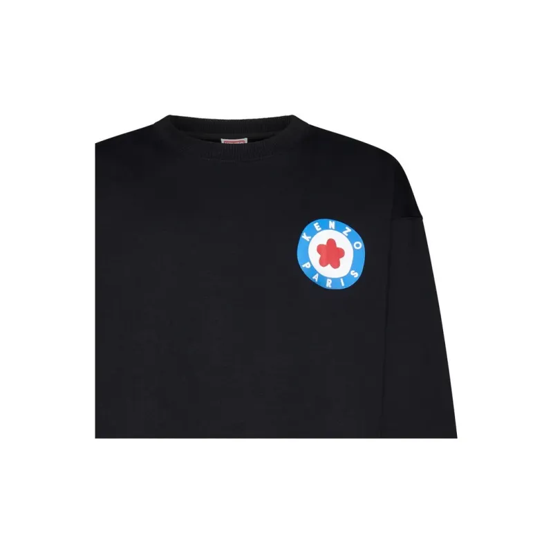 KENZO Logo Printed Crewneck Sweatshirt-5