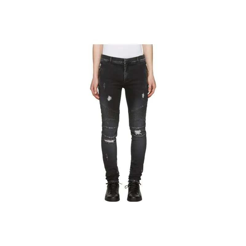 BALMAIN Jeans Men Black-1