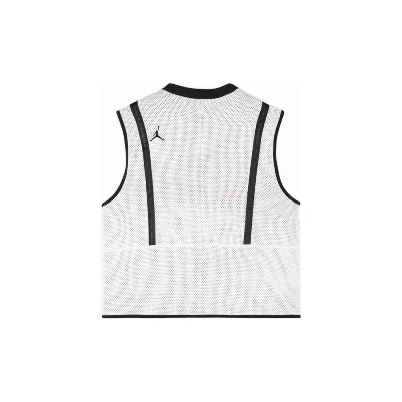 Jordan Vests Men Gray White-1