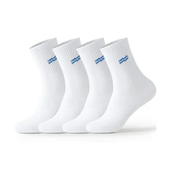 SHIWAJI Mid-Calf Socks Men's 4 Pack