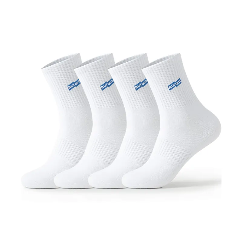 SHIWAJI Mid Calf Socks Men's 4 Pack-0