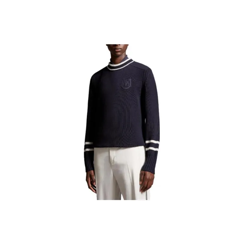 Moncler Sweaters Men Navy-2