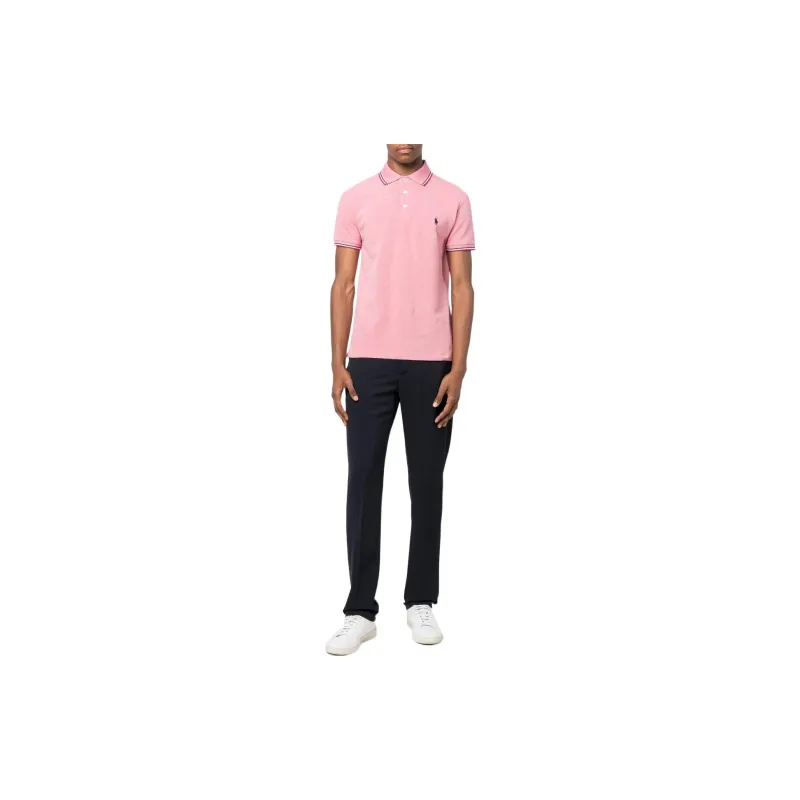 Polo Ralph Lauren SS22 Polo Shirt Men's Pink-1