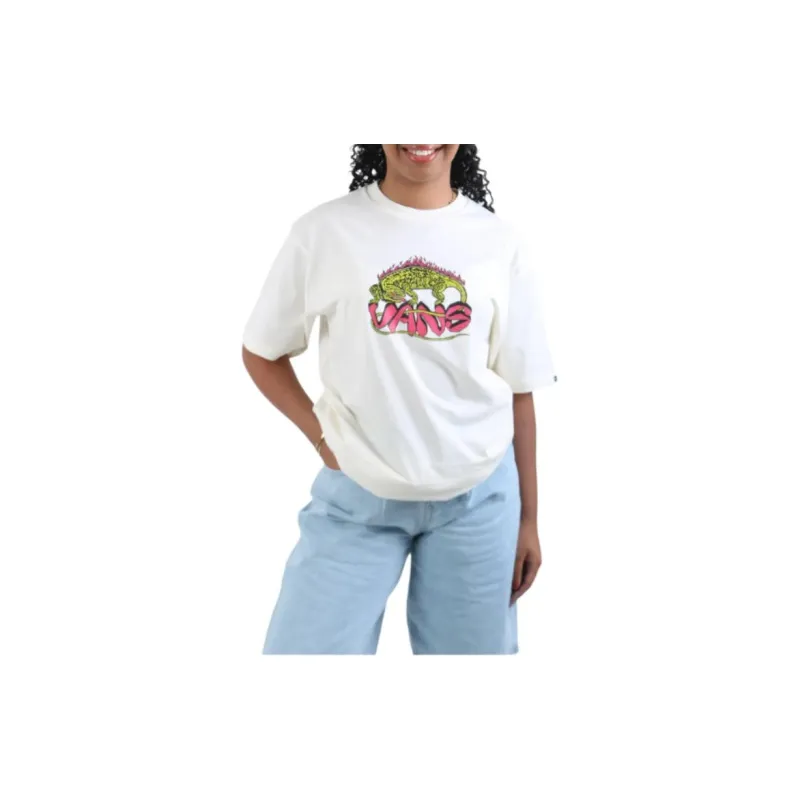 Vans Fiery Friend T-Shirt Men's White-2