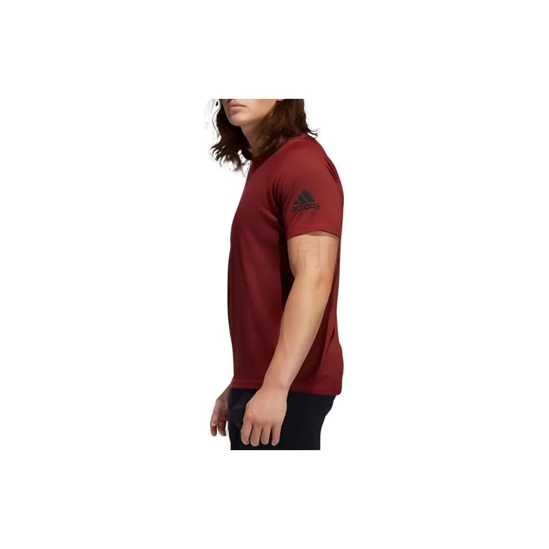 Adidas T Shirts Men Burgundy-1