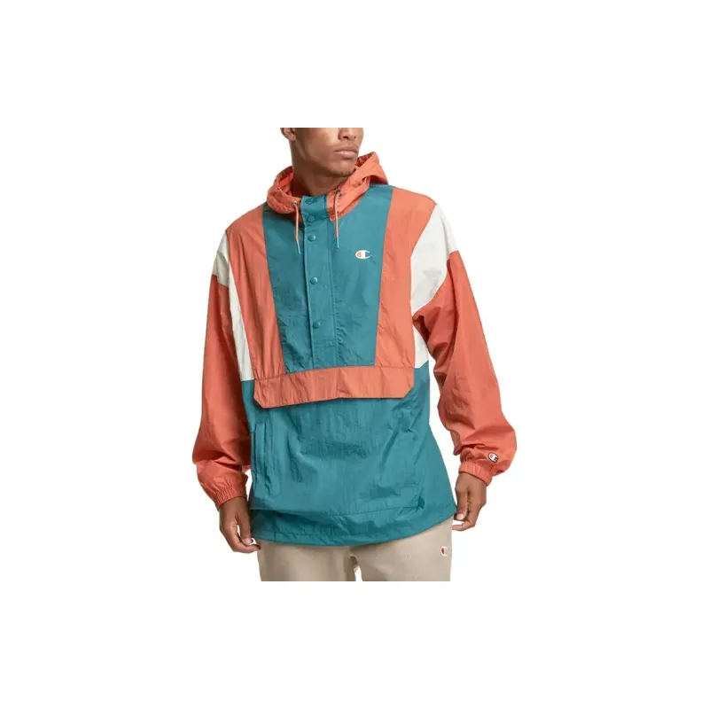 Champion Jacket US Version Unisex Orange Red-2