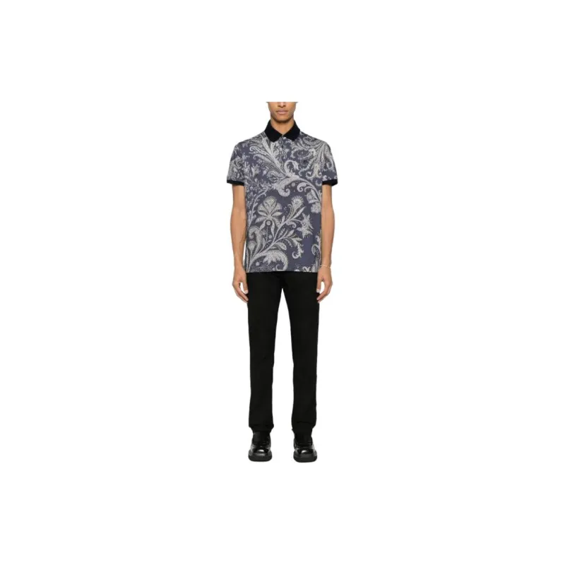 ETRO T Shirts Men Blue-2