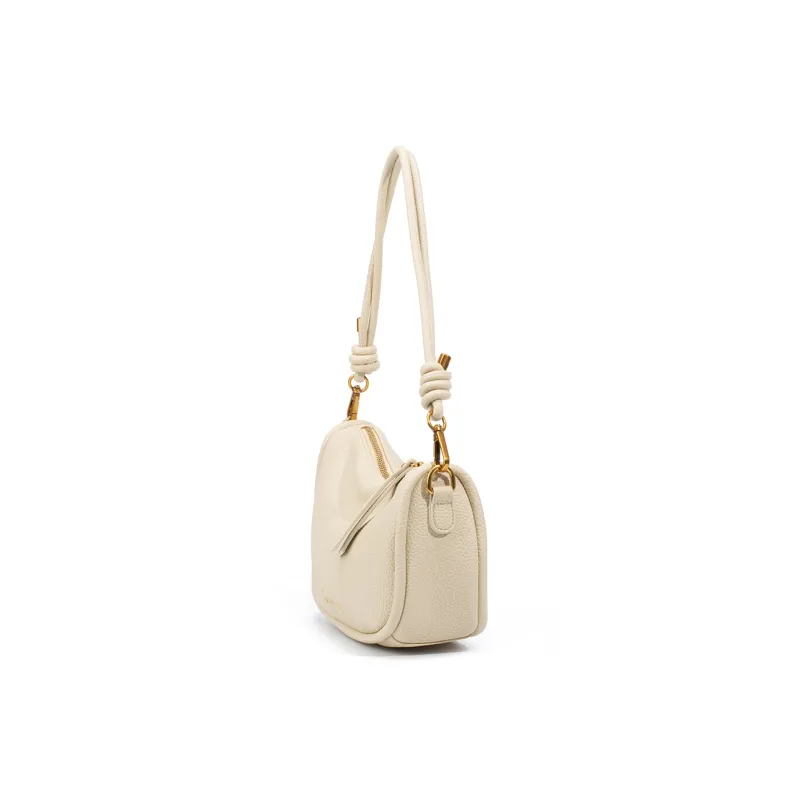 SNOOPY PU Shoulder Bag Regular Women's Apricot-2
