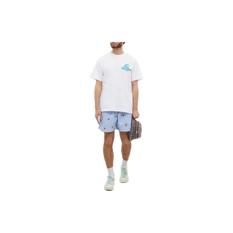 Nike Casual Shorts Men Blue-1
