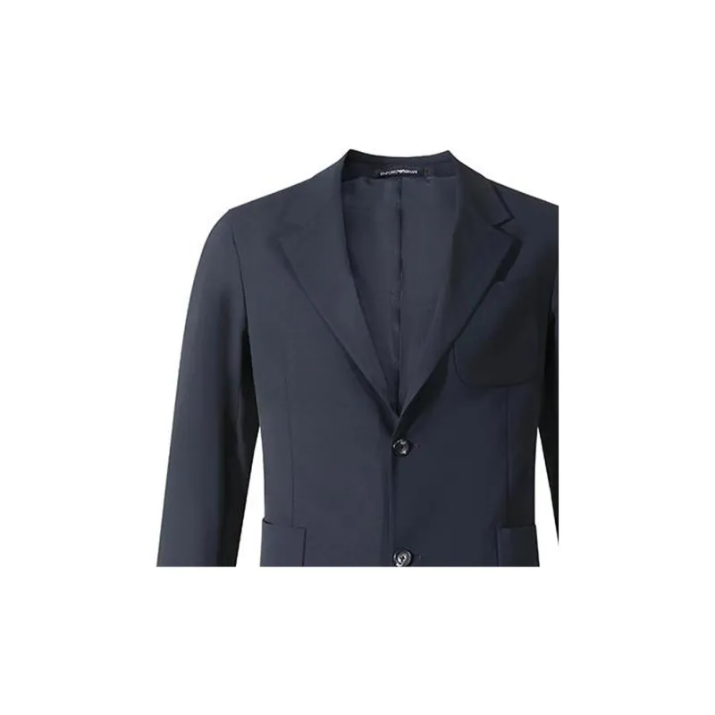EMPORIO ARMANI SS24 Business Suit Men's Midnight Blue-6