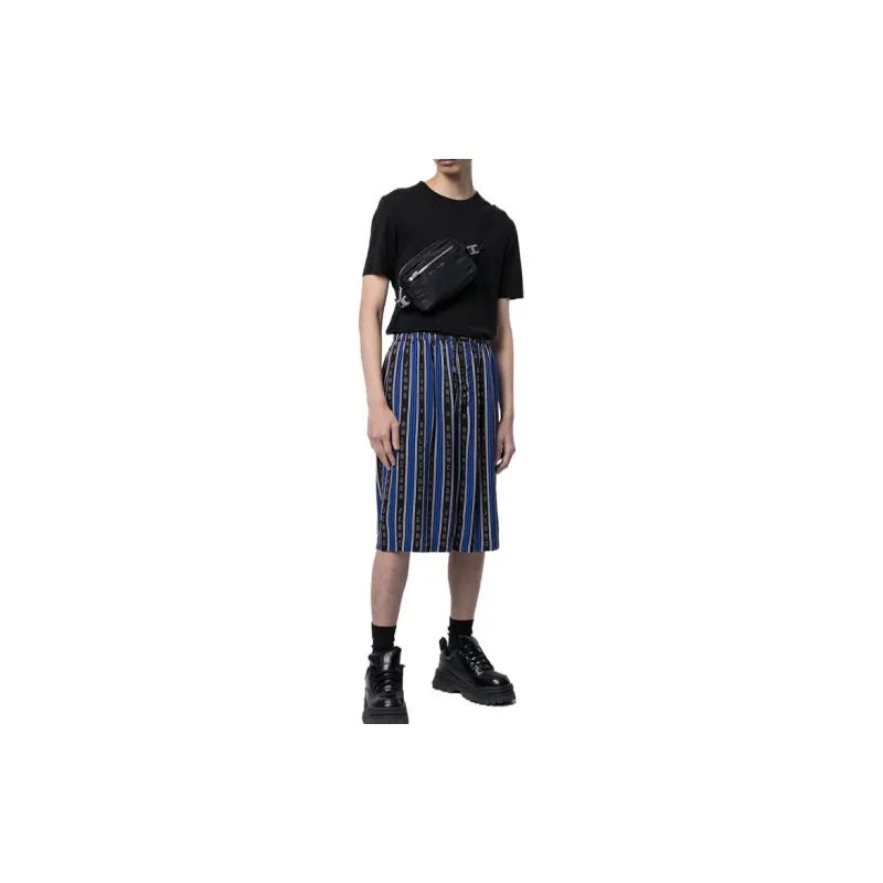 Balenciaga Casual Shorts Men Blue-1