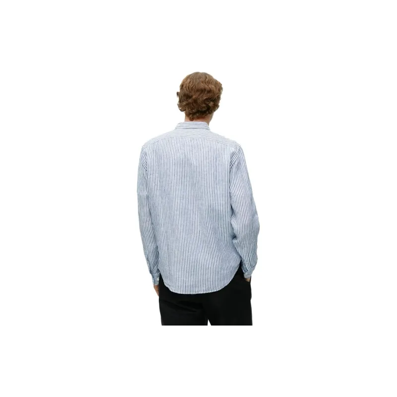 ARKET Shirts Men Blue/White-3