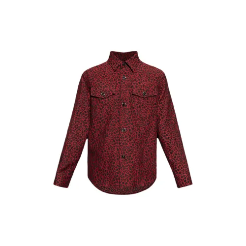 VERSACE Shirts Men Red